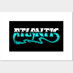 Atlantis 8 Bit Art Posters and Art